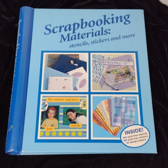 Scrapbooking Materials: stencils, stickers - Picture 1 of 5